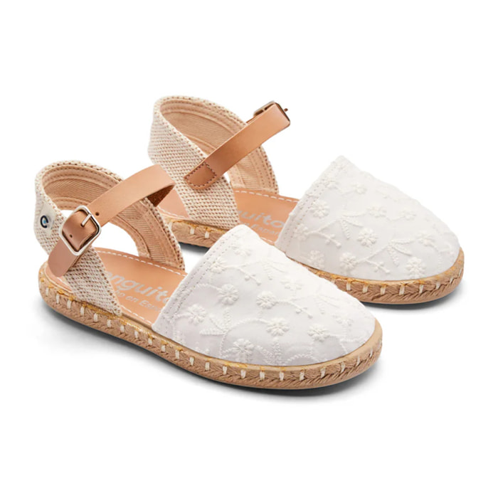 Espadrillas con stampa floreale per bambine