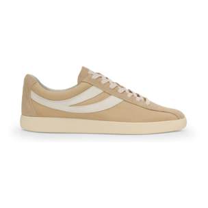 Superga - Sneakers Uomo Donna Beige - 1960 CAPRI COTTON HAIRYSUEDE