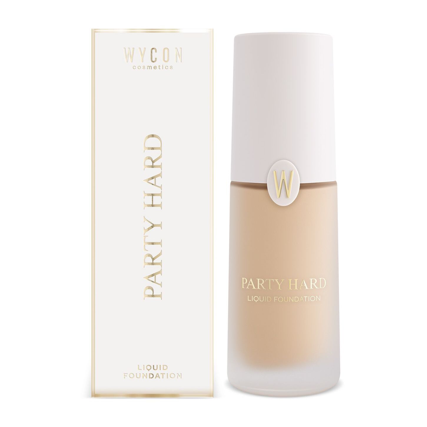 PARTY HARD Fondotinta fluido vegan friendly dal finish luminoso e naturale