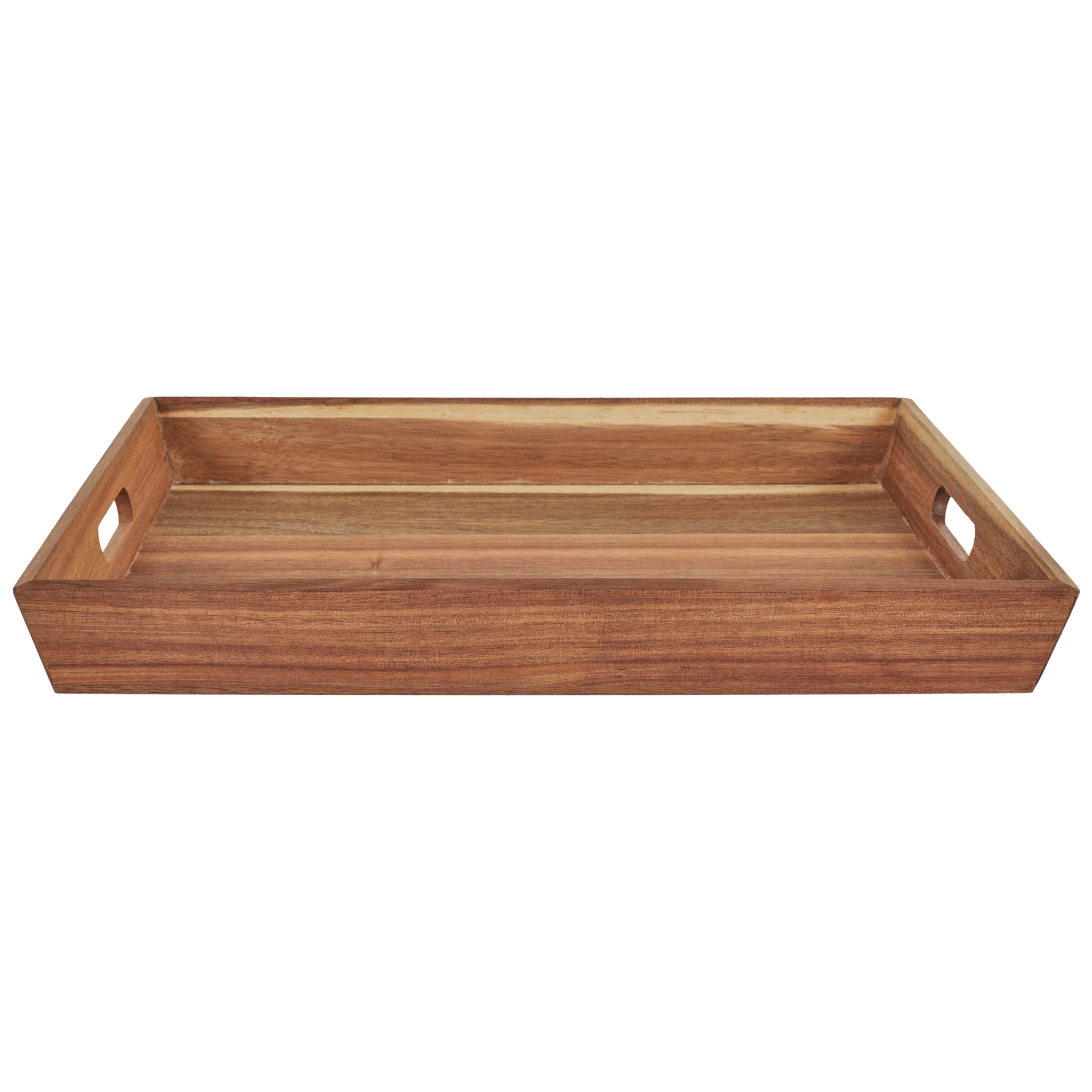 PLATEAU A POIGNEES ACACIA 42X33CM M6