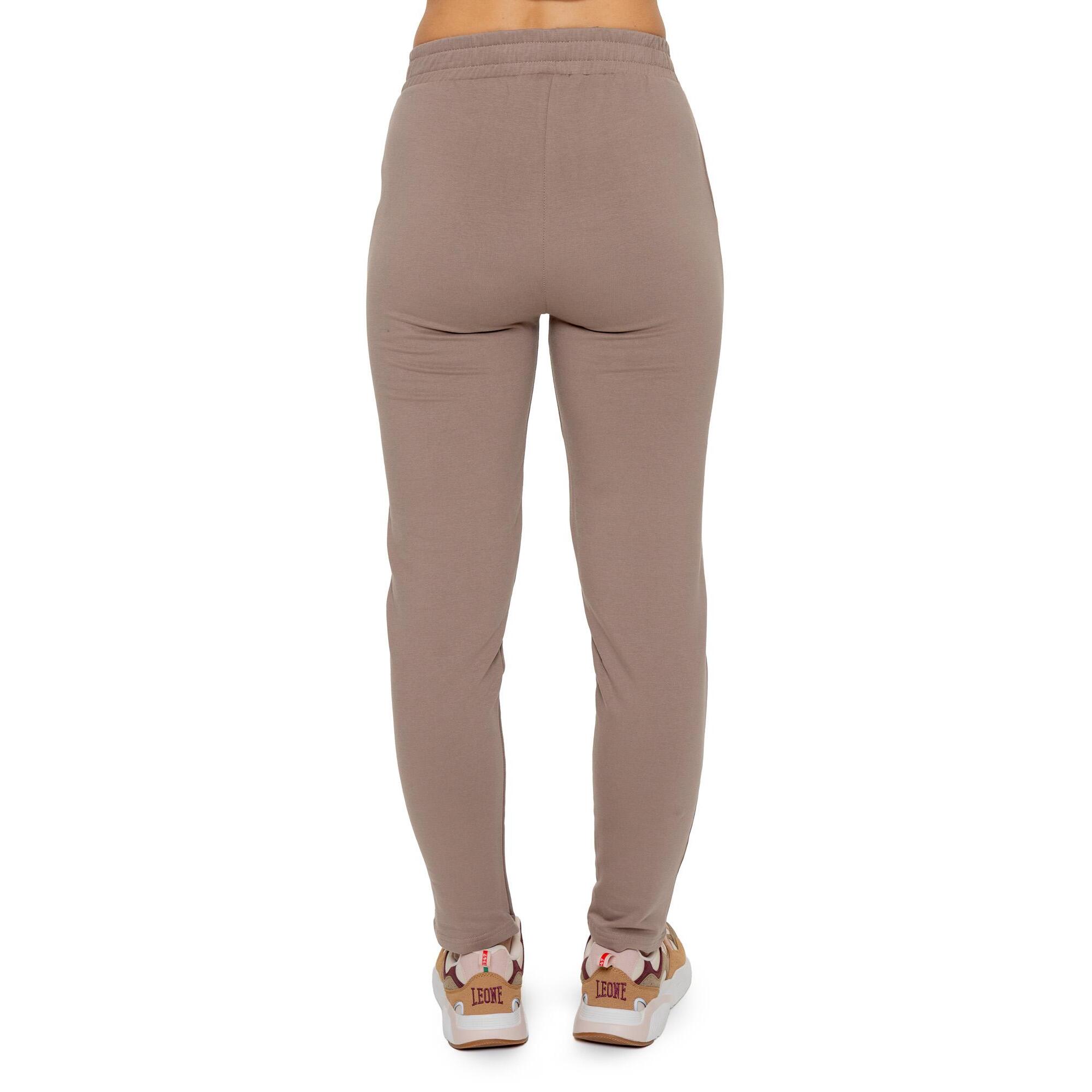 Pantalone invernale donna fondo dritto con pieghe Leone 1947 Never Without