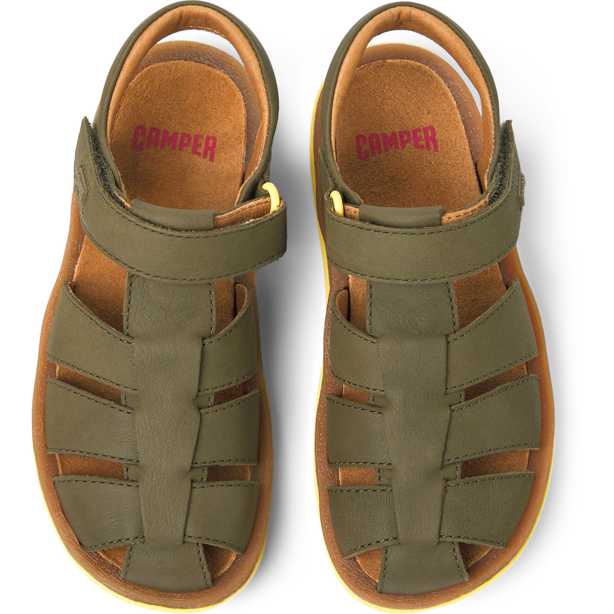 Sandalias - CAMPER Bicho - Verde - Cuero