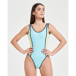 Pompea x Silvian Heach costume intero look sportivo