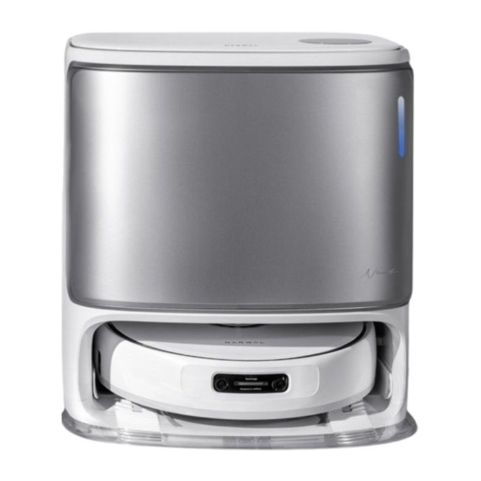 Robot Aspirateur Laveur NARWAL Freo Z10 Ultra Blanc Argente