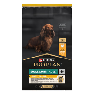 PURINA PRO PLAN Small & Mini Adult Light / Sterilised - Riche en Poulet