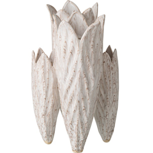 J-Line vase - argile - beige clair