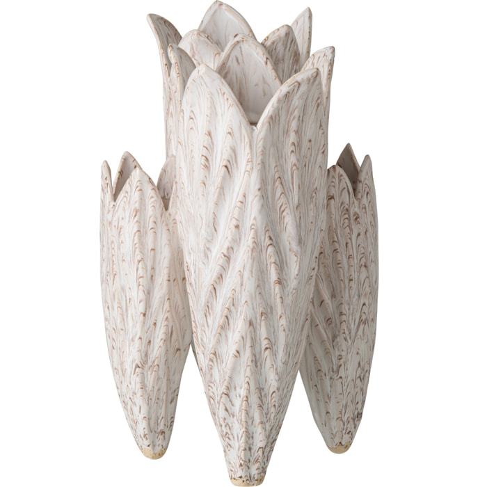 J-Line vase - argile - beige clair