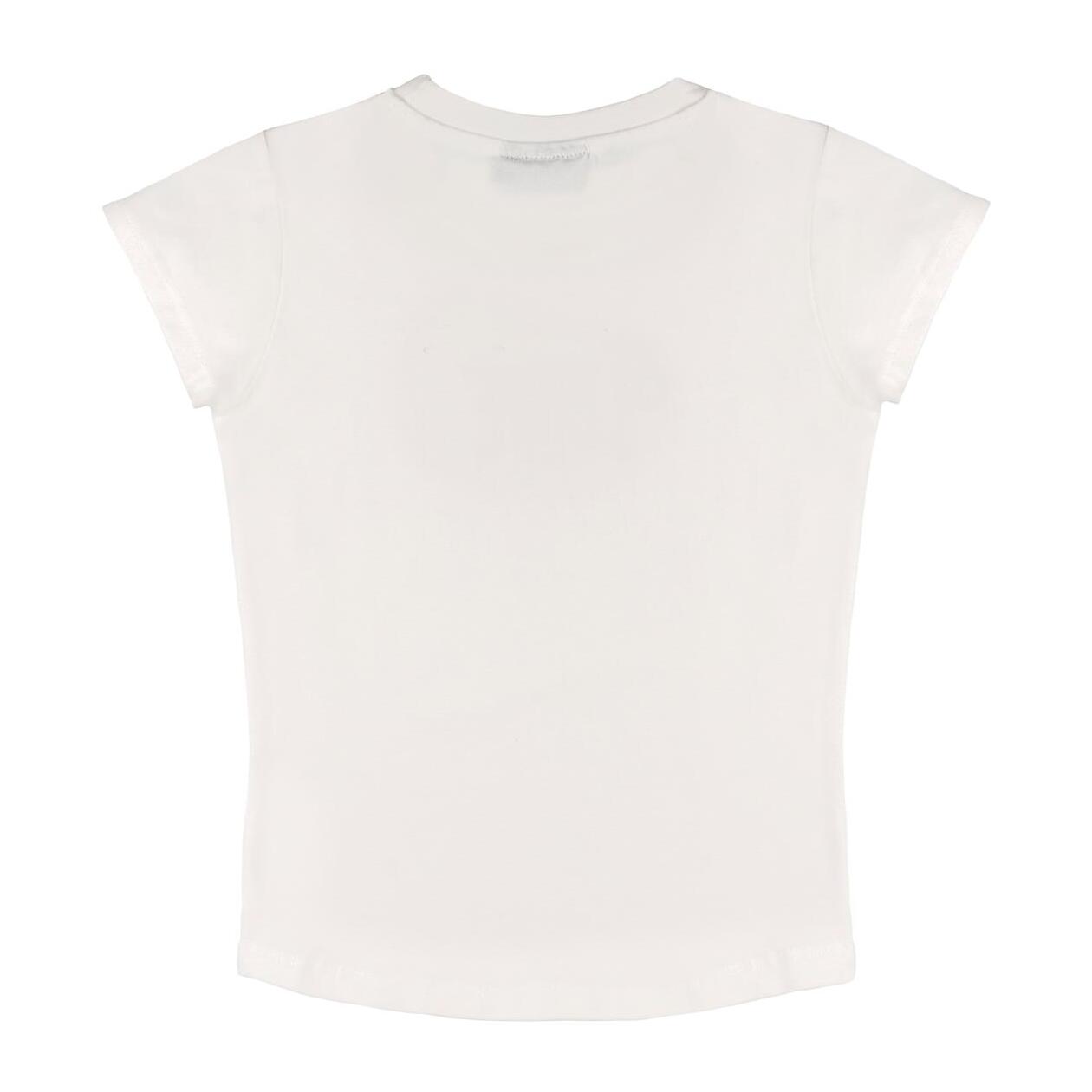 T-shirt da bambina a manica corta Leone 1947 Nature