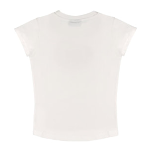 T-shirt da bambina a manica corta Leone 1947 Nature