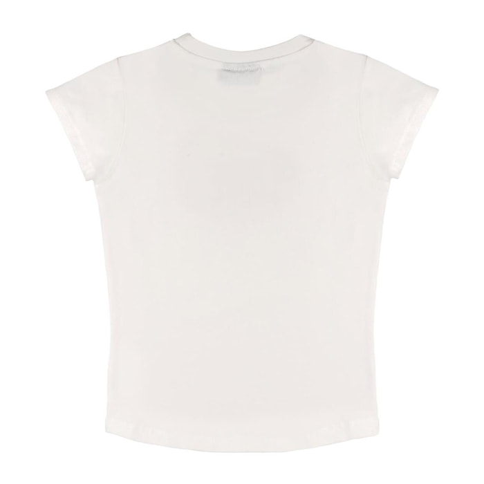 T-shirt da bambina a manica corta Leone 1947 Nature