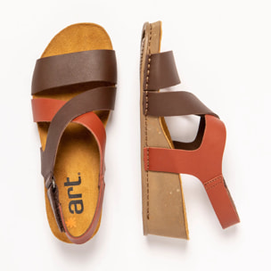 Sandalias 1933 NAPPA BROWN-CALDERA/ I LIVE color Brown-caldera