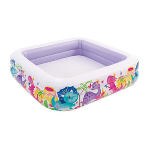 Intex Piscina Acquario con Tettoia Removibile, 157x157x122 cm