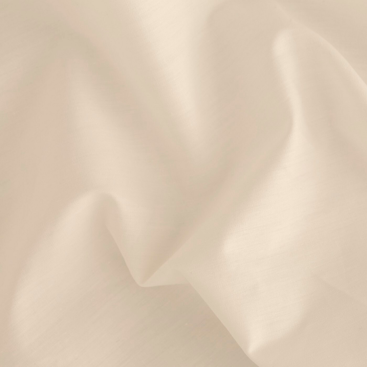 Drap housse percale coton 79 cm/2 ivoire