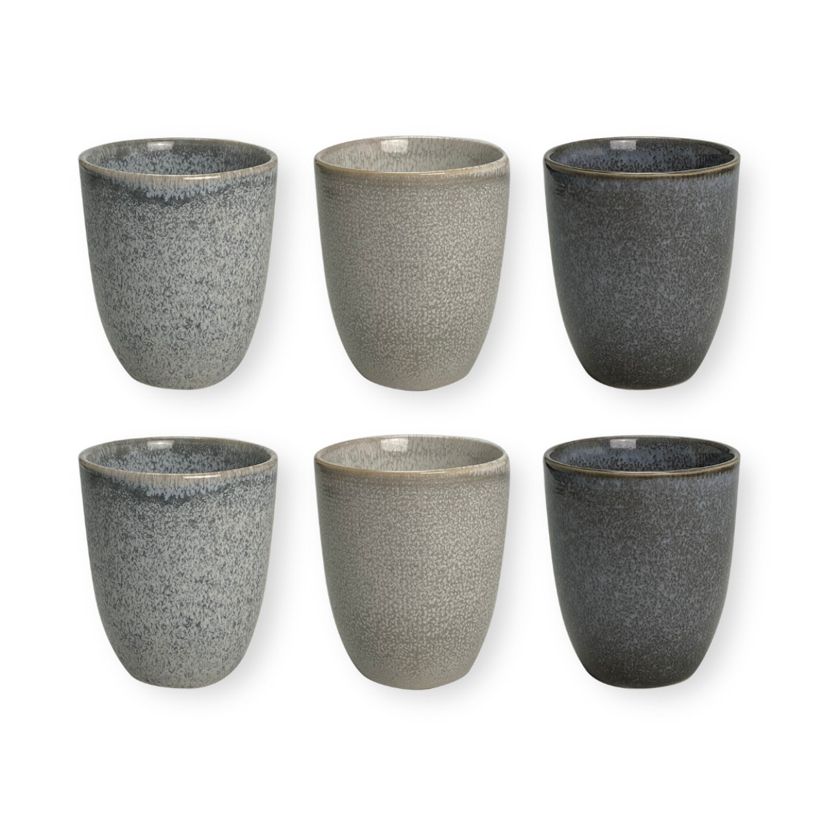 Lot de 6 tasses, ZAO