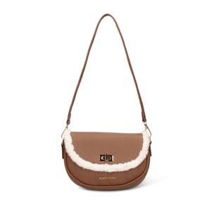 Borsa a spalla da donna - Modello Orla - Pelle vegana PU - 22.0 x 16.0 x 8.0 cm