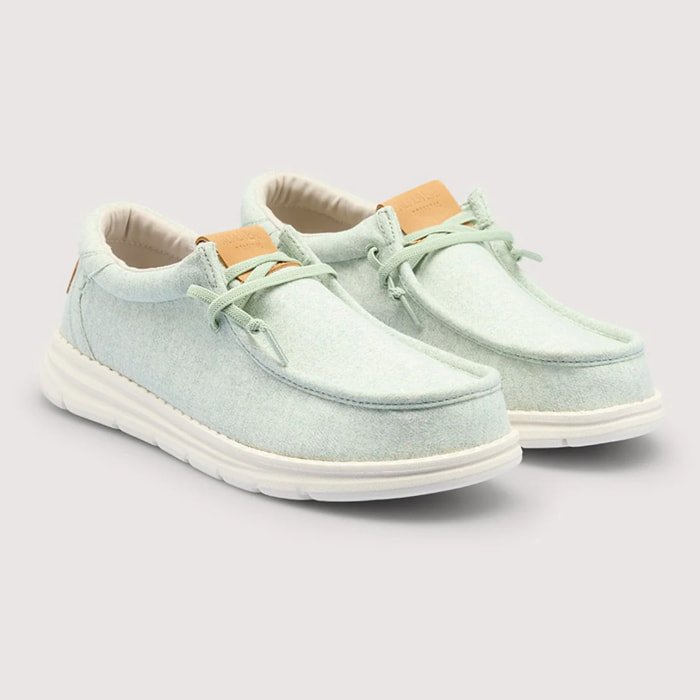 Mocasines Casual Verde Menta - Shia