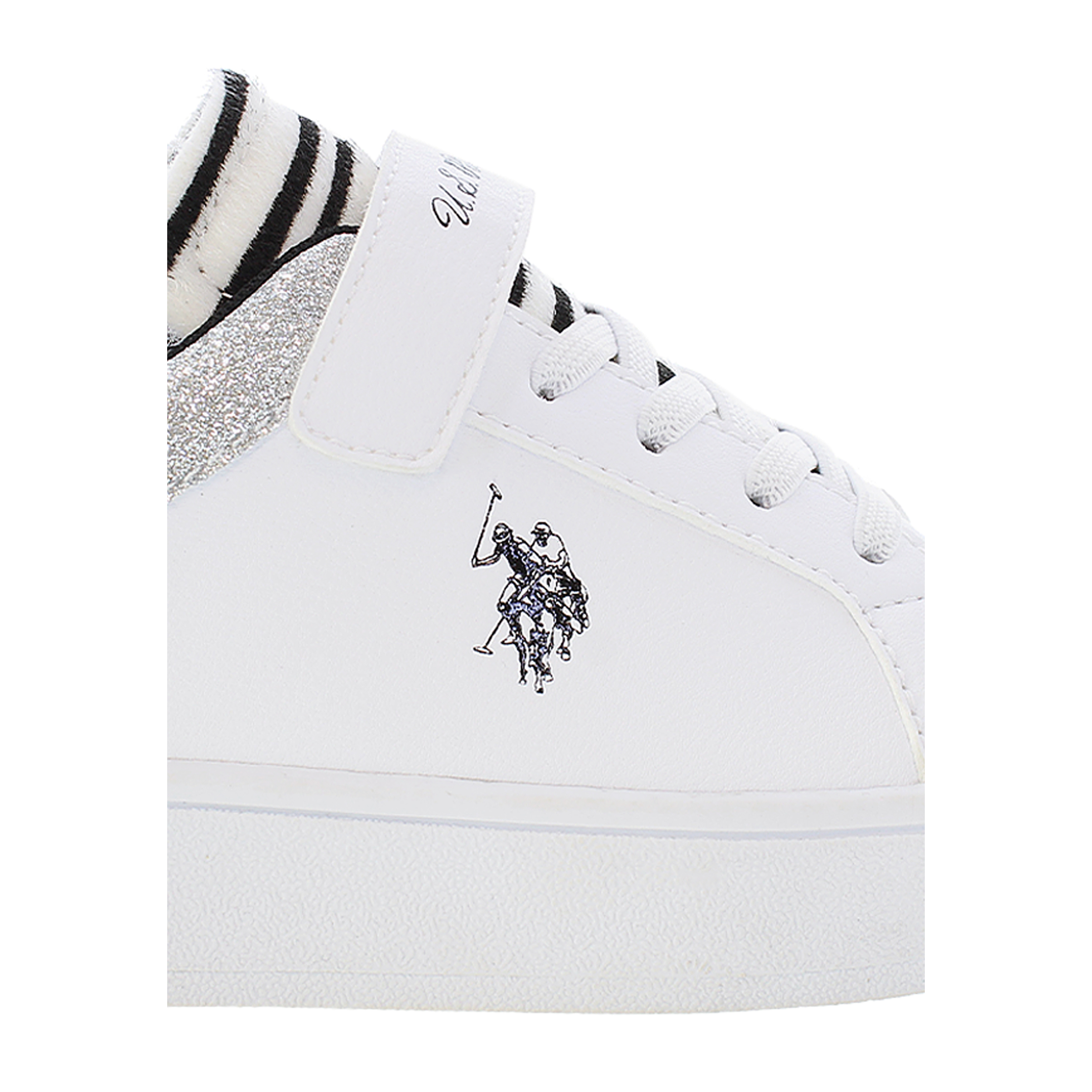 Sneakers U.S. Polo Assn. bianco-Argento