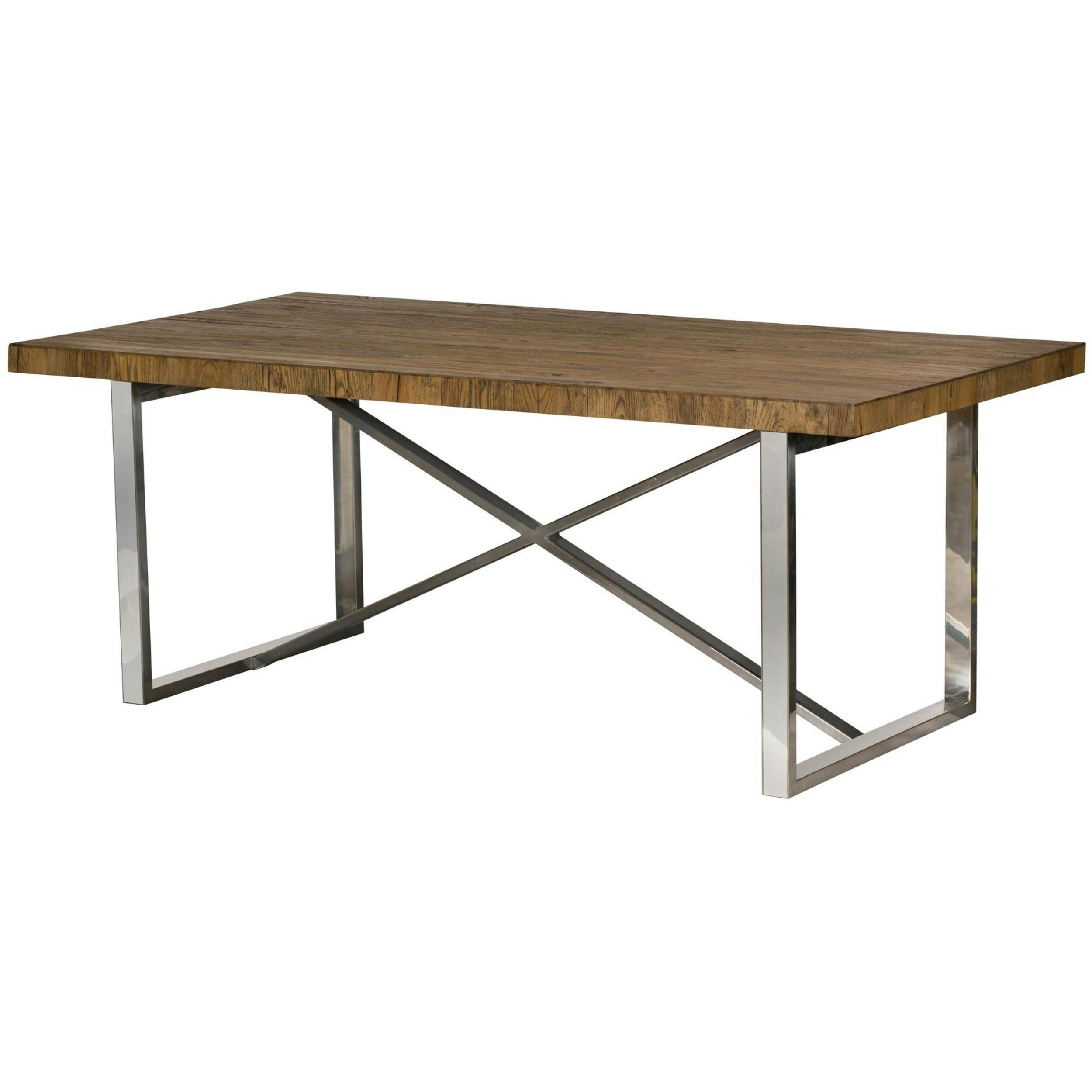 Table à manger moderne chêne acier 240 cm RIVERSIDE