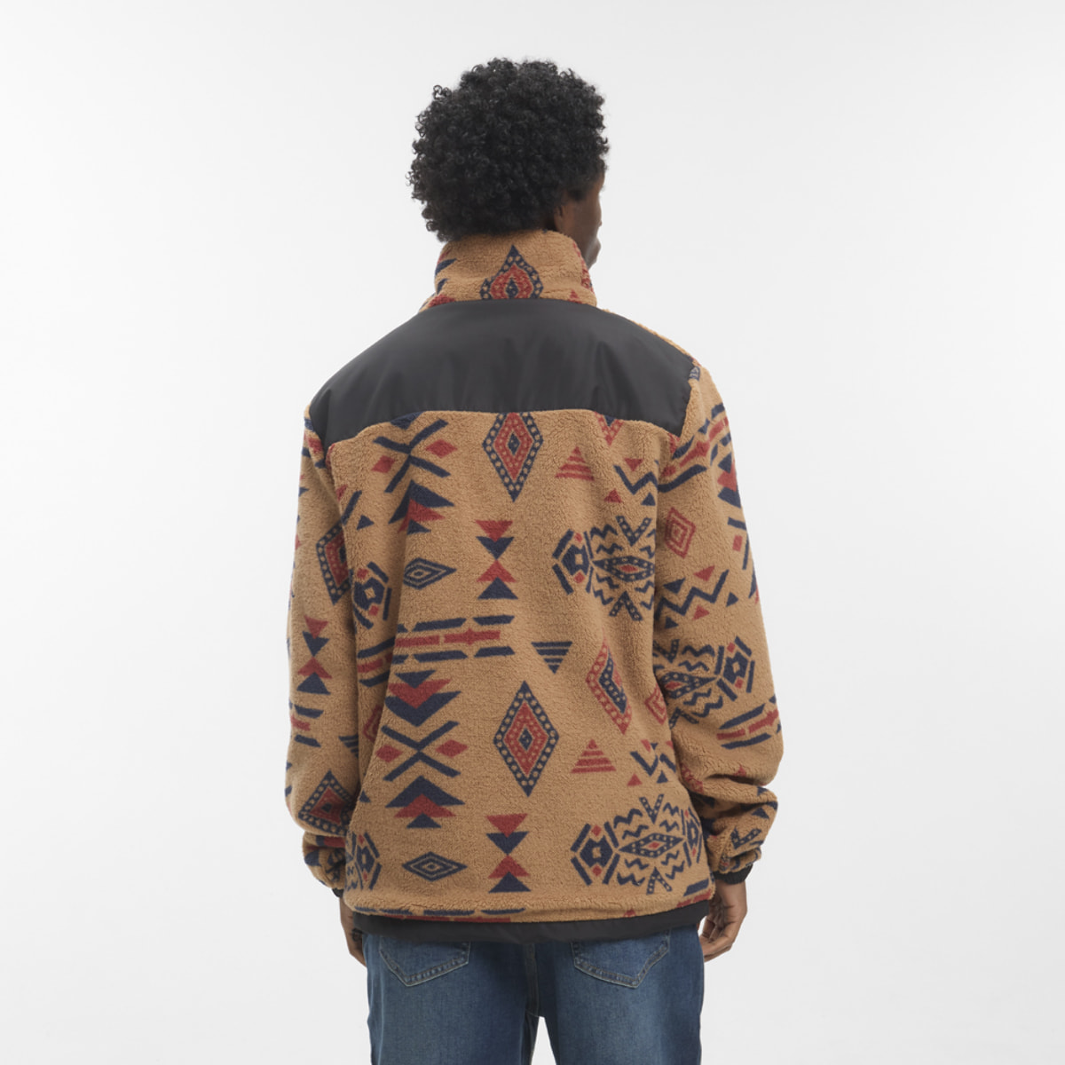 Chaqueta reversible de cuello alto Hydroponic
