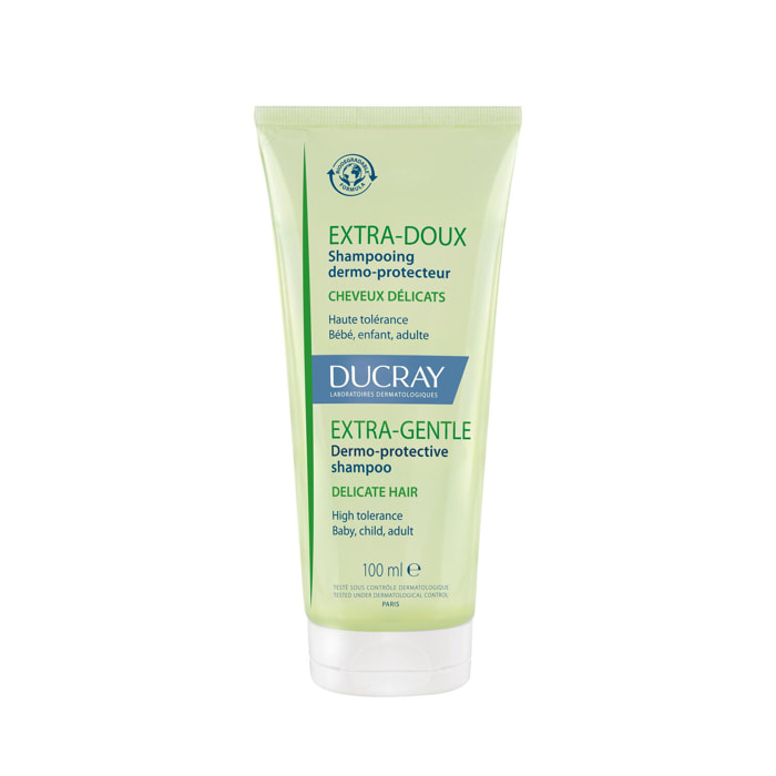 Ducray - Extra-Doux - Shampooing Dermo-Protecteur - Cheveux Normaux et Délicats Pompe - Shampooing Dermo-Protecteur / Dermo-Protective Shampoo