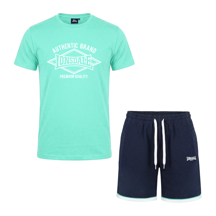Completo Set Uomo LONSDALE Cotone Corto
