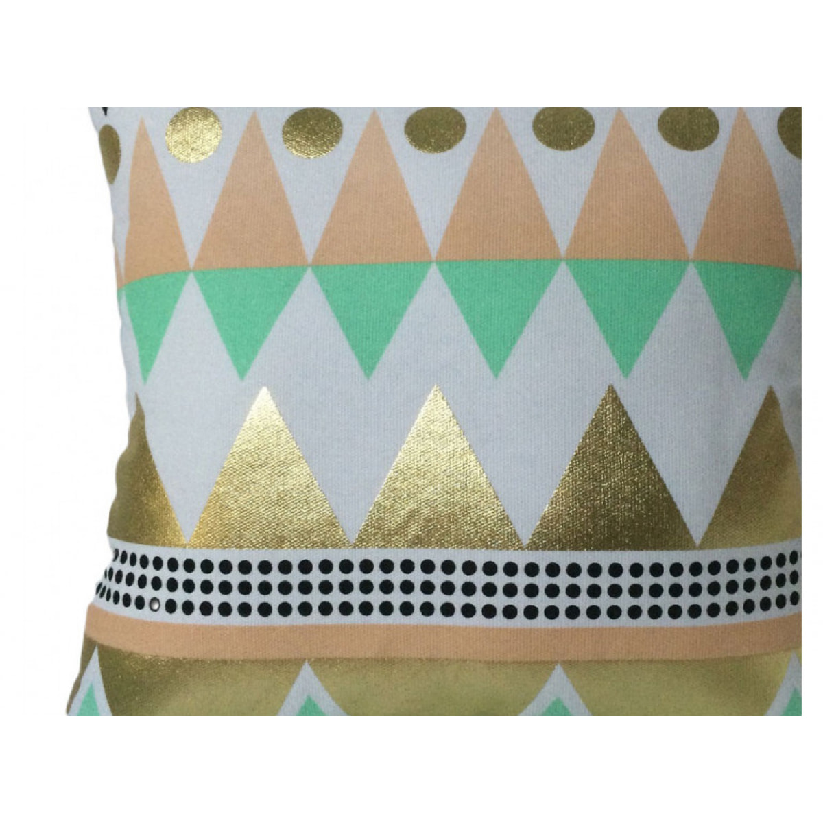 Coussin motif triangle bohème 45*45 - TRIBE2