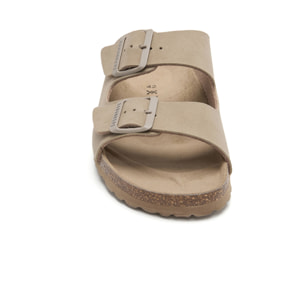 SANDALIA BABUNKERS MARRON