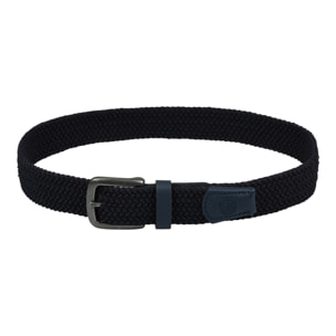 Cintura intreccio elastico 30 mm Polo Club St Martin Blu
