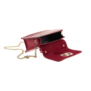 Borsa a mano da donna Made in Italy - Modello Aurélia Nova - 100% pelle - 19.5 x 10.0 x 7.0 cm