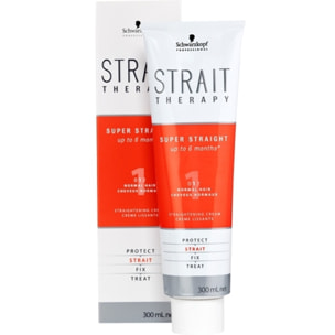 SCHWARZKOPF Strait Therapy Super Straight 1 Crema Stirante Normal 300ml