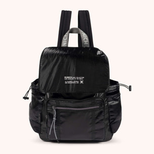 Mochila Técnica para Portátil en Poliamida Reciclada DEEP RECYCLED BACKPACK BLACK