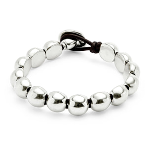 Pulsera SER INTRÉPIDA PLATEADO L