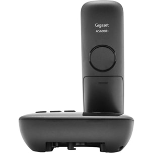 Téléphone sans fil GIGASET AS690A Noir