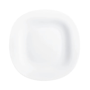 Assiette blanche 21 x 19,6 cm Carine - Luminarc
