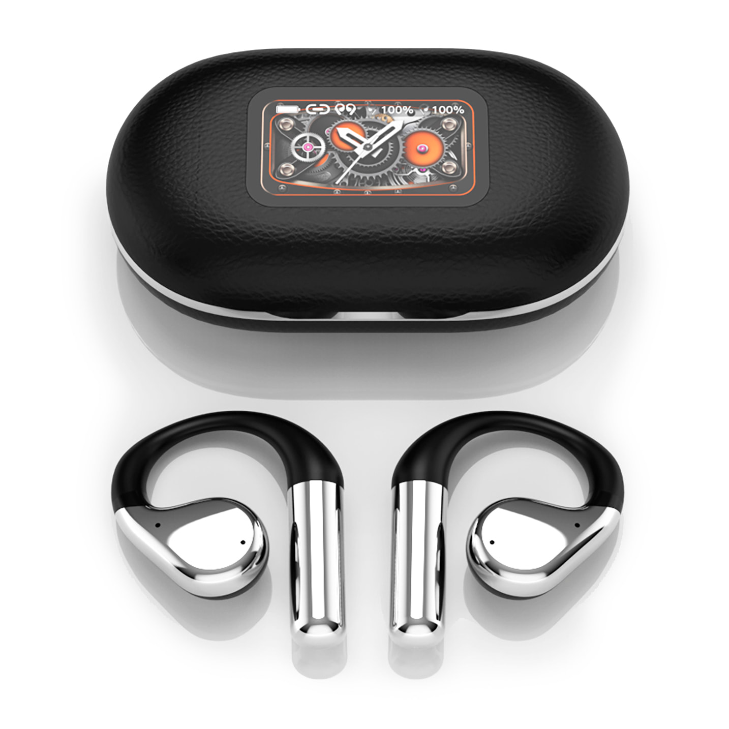 Q31 Auriculares Bluetooth 5.4. Pantalla led. Tecnología OWS reducción ruido y traductor con Ai.