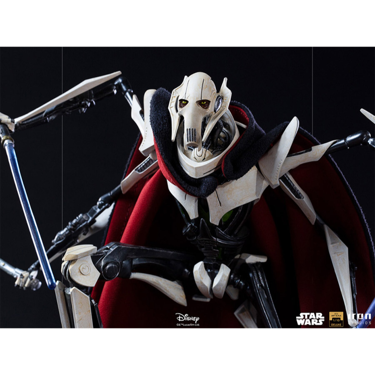 Star Wars Statua Delux Generale Grievous Scala 1/10 30cm Iron Studios