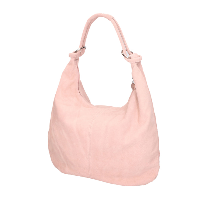 Borsa a spalla da Donna Valeria in Vera Pelle Made in Italy 34x43,5x5 cm