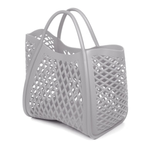 Borsa cestino Villamar Shopper. Pvc forato dal design esclusivo