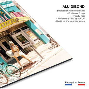 Tableau tropic cinema - key west - 416 Tableau alu Dibond