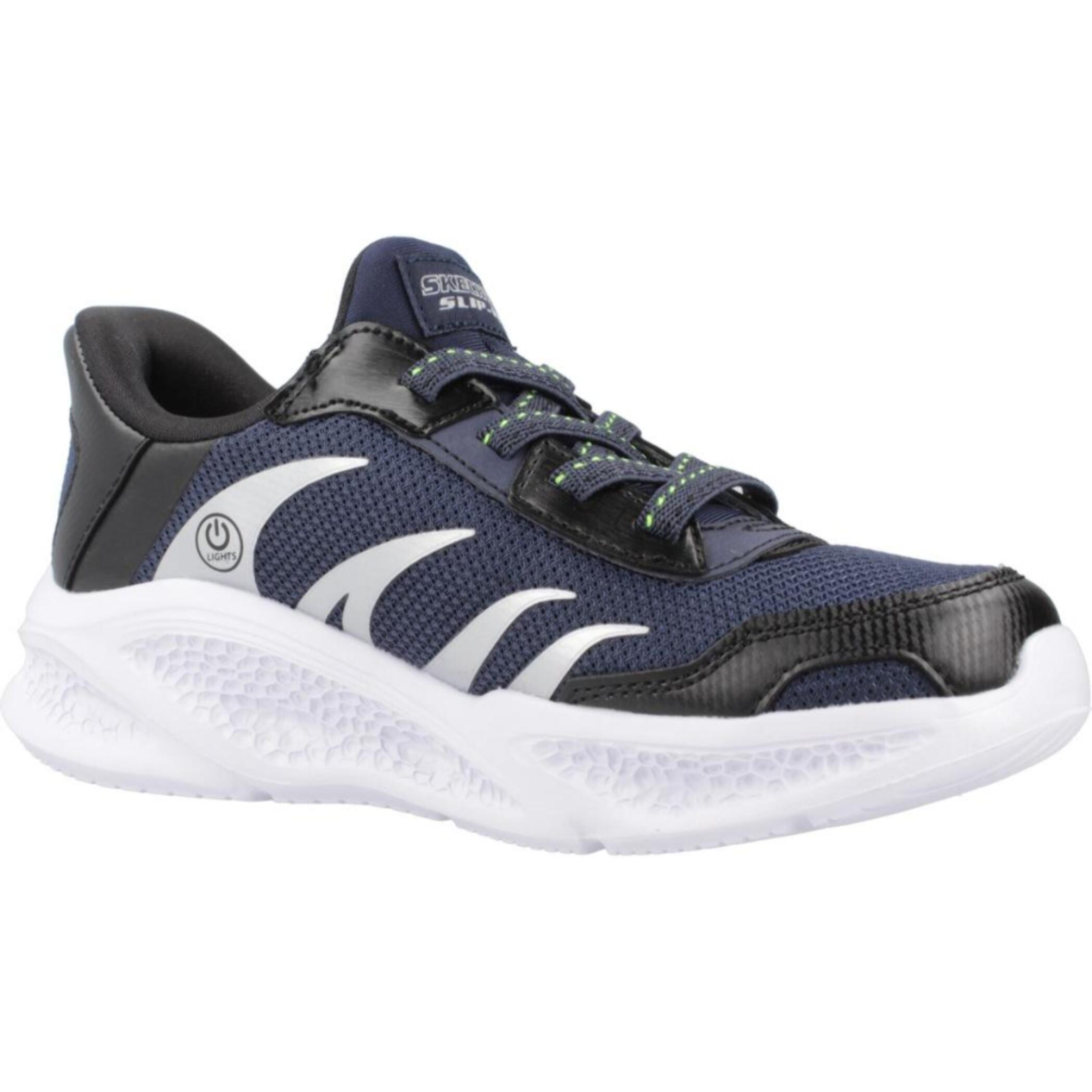 Zapatillas Niño Meteor-lights Azul