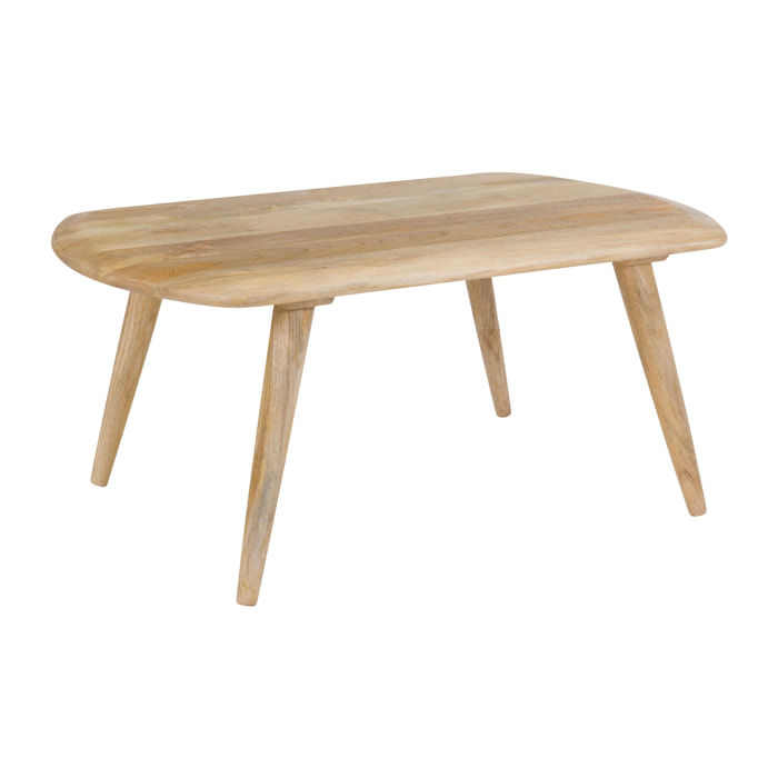 Table basse Vivi en bois de manguier