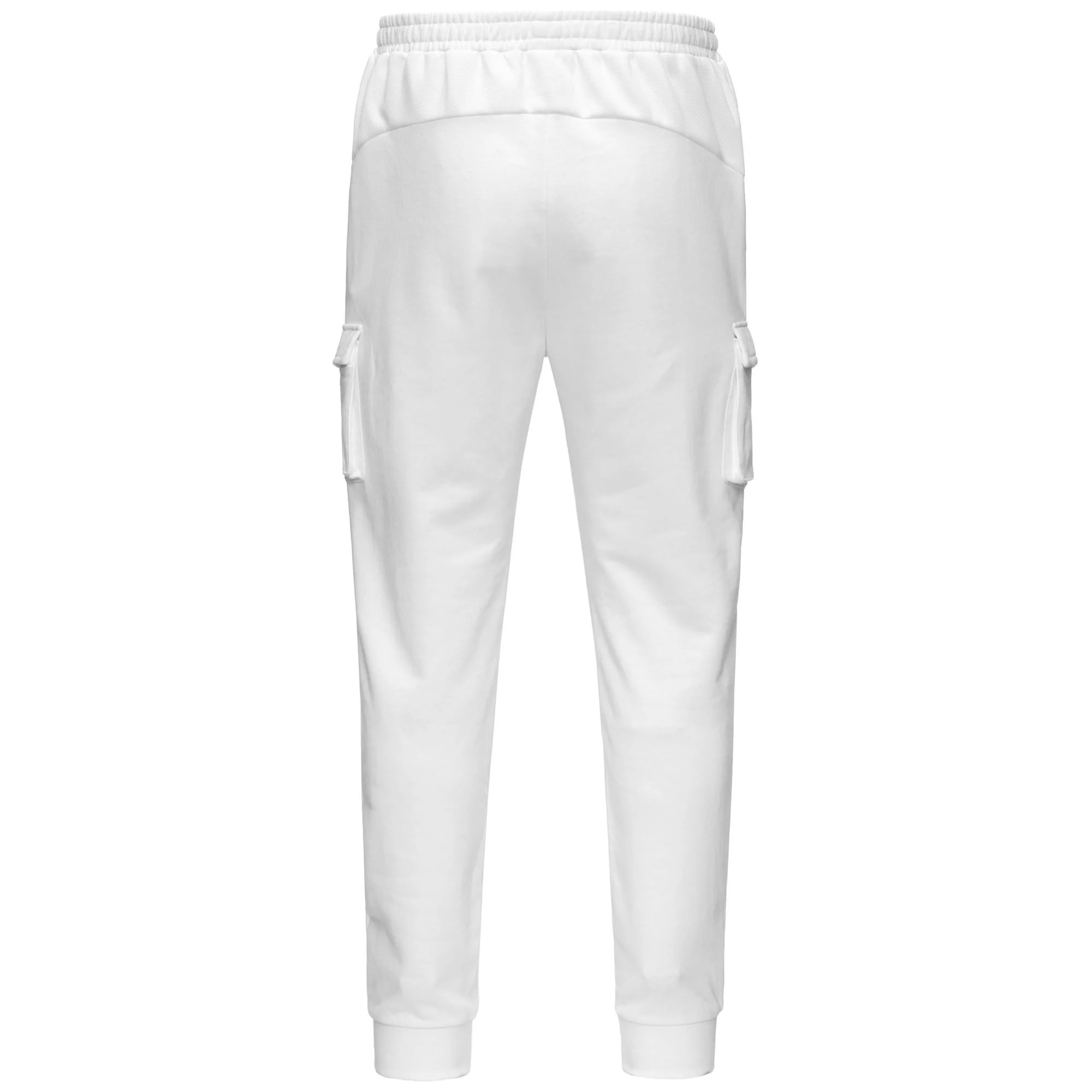 Kappa - Pantalones Hombre Blanco - Iargo