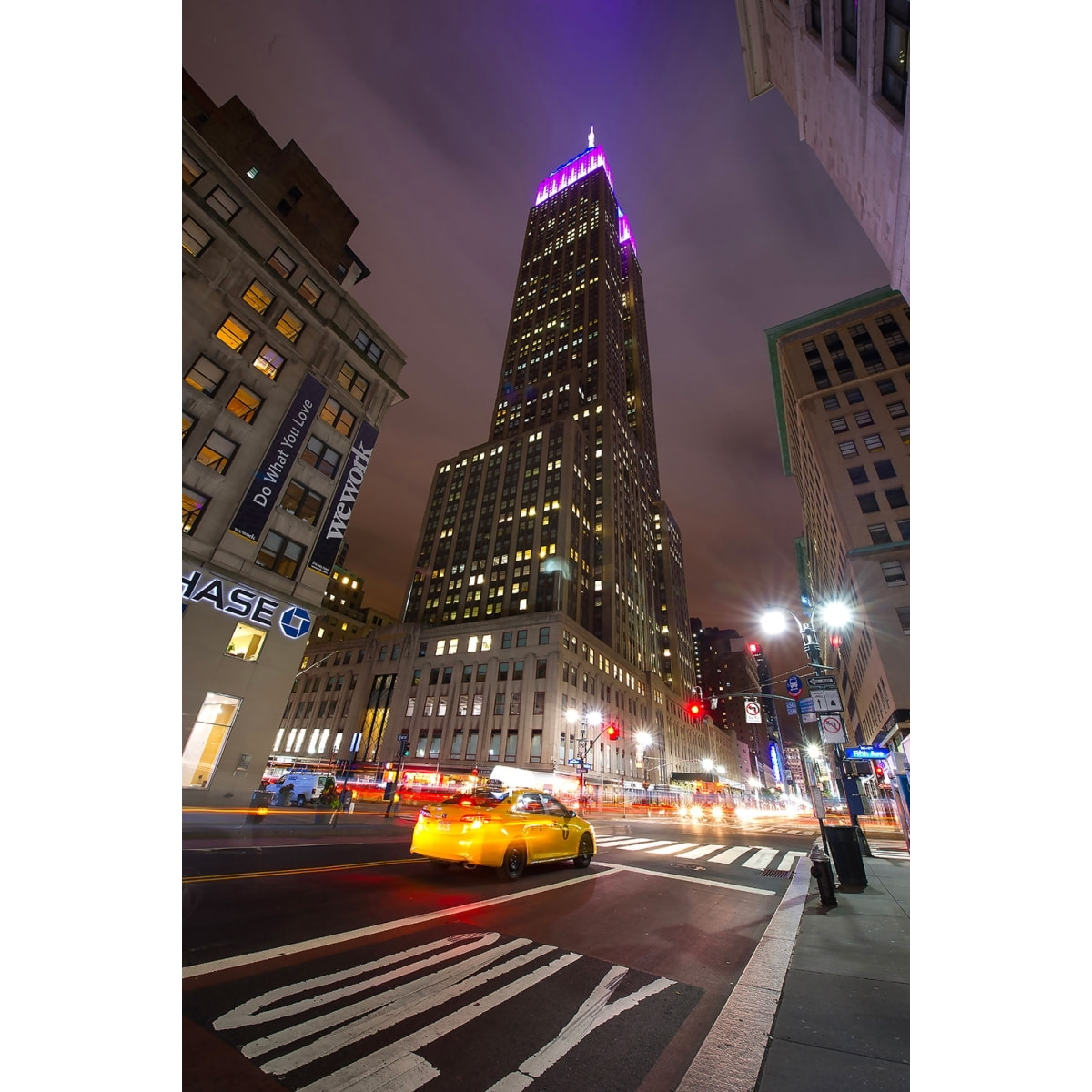 Tableau new york empire states building Tableau plexiglas