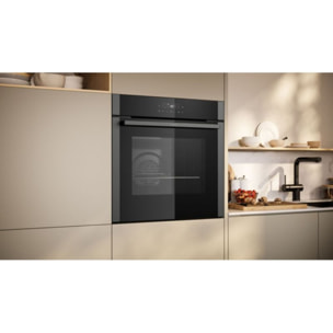 Four encastrable NEFF B2ACJ7AG0, Air Fry, Graphite Grey