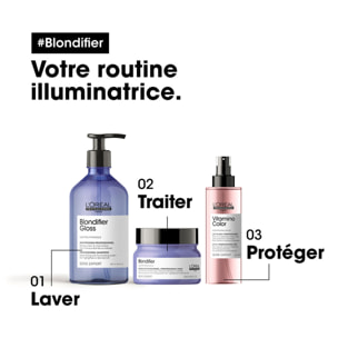 Blondifier - Shampooing Gloss Illuminateur pour Cheveux Blonds ou Méchés
