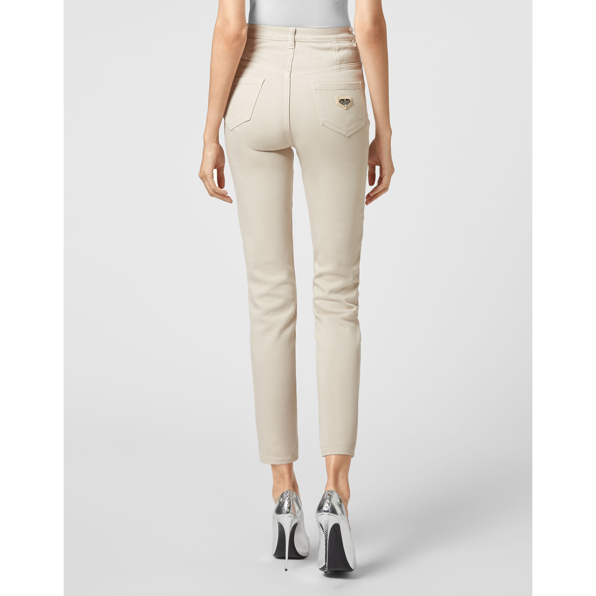 PHILIPP PLEIN Super High Waist Jegging ICONIC PLEIN