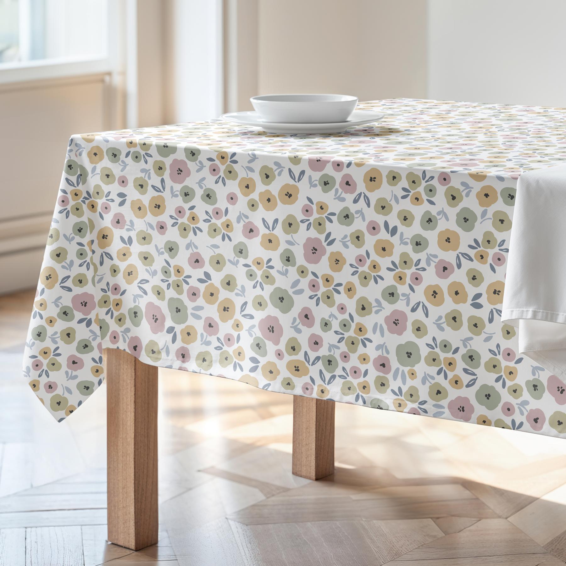 Nappe imprimée anti-tâches THELMA MULTICOLORE