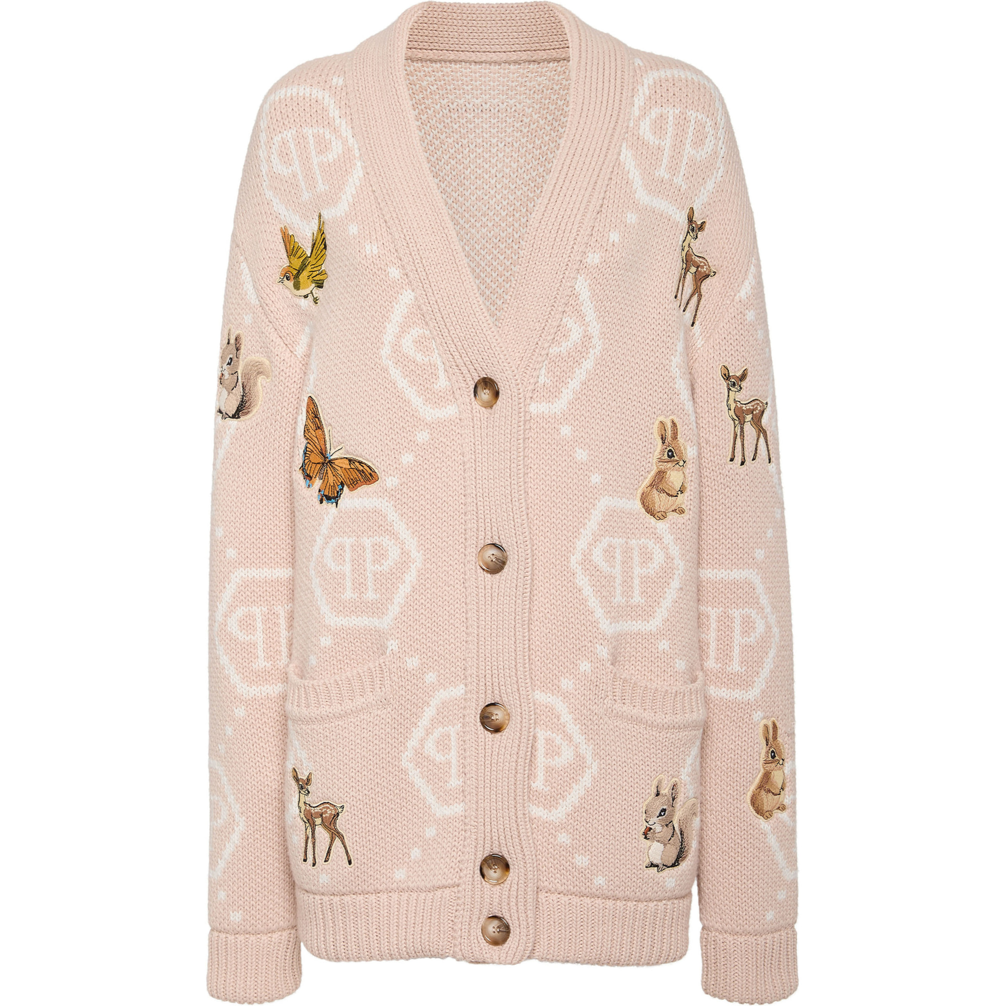 PHILIPP PLEIN Cárdigan largo