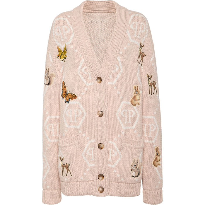 PHILIPP PLEIN Cárdigan largo