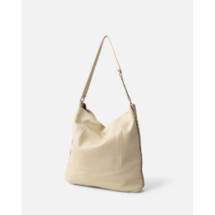 Bolso de hombro BIBA New Orange de piel